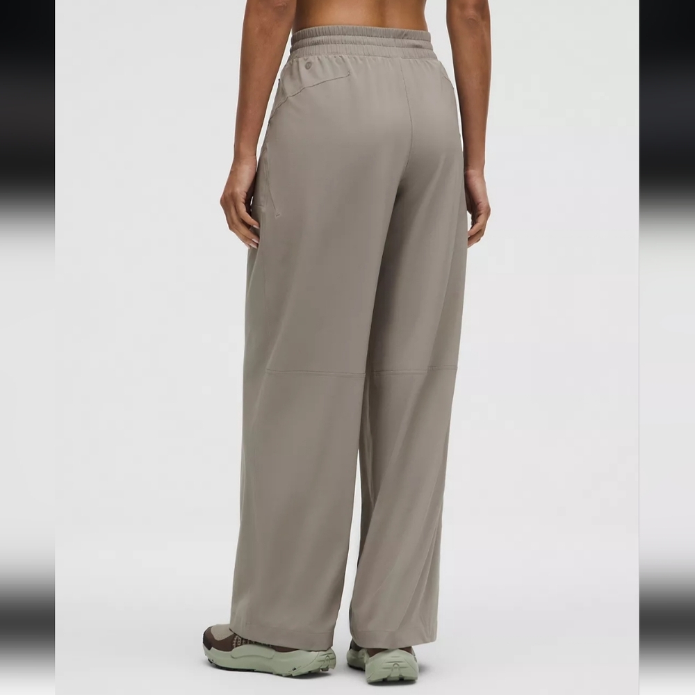 Wide-Leg Mid-Rise Pants - Picture 11 of 14